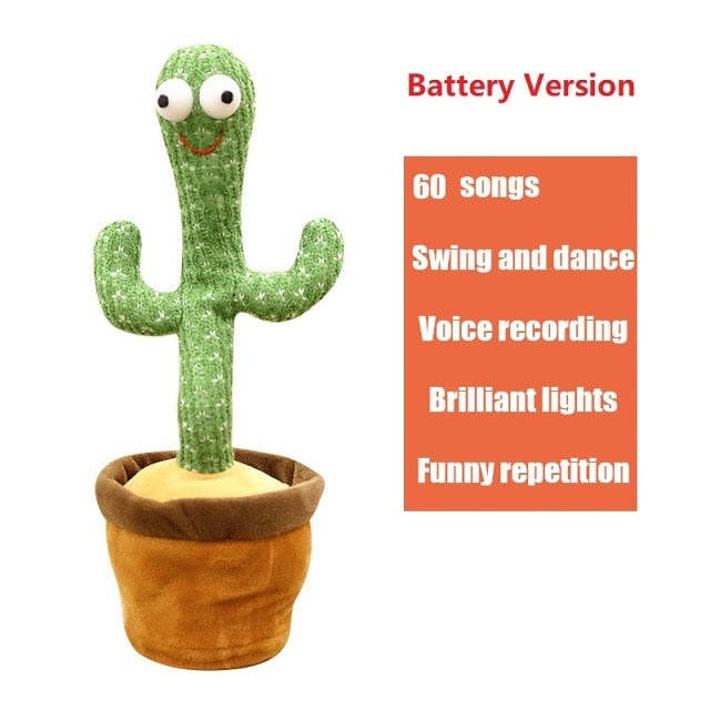 Dancing Cactus Toy Plant