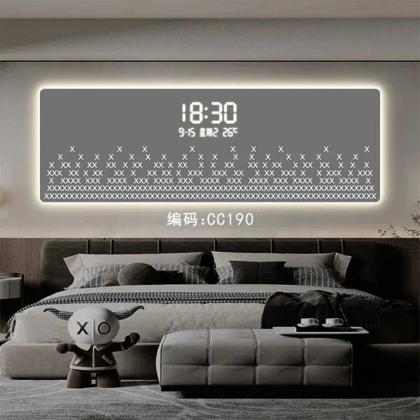 Equalizer Digital LED Wall Clock