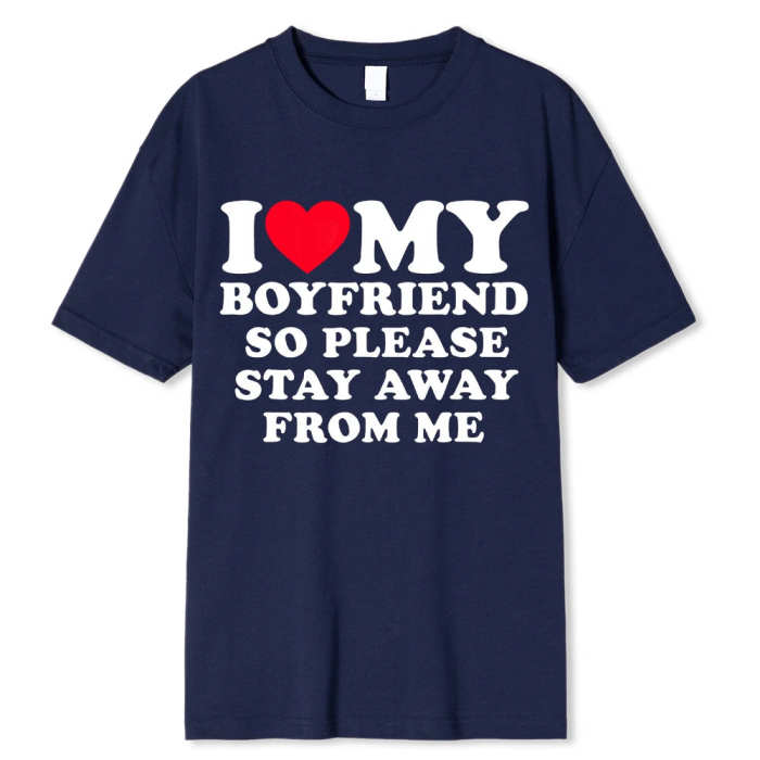 I Love My Girlfriend Boyfriend Shirt