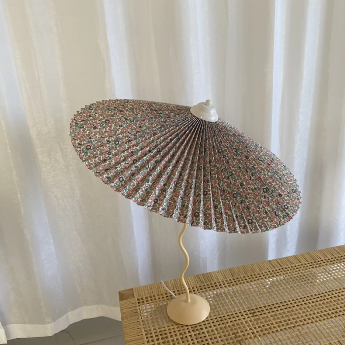 Squiggle Umbrella Table Lamp