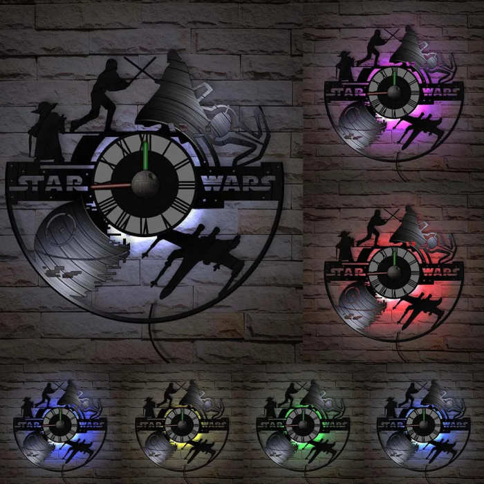 American Epic Space Opera Wall Clock