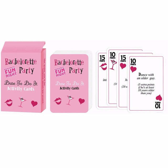 Exclusive Dare To Do Cards Bachelorette Party Games