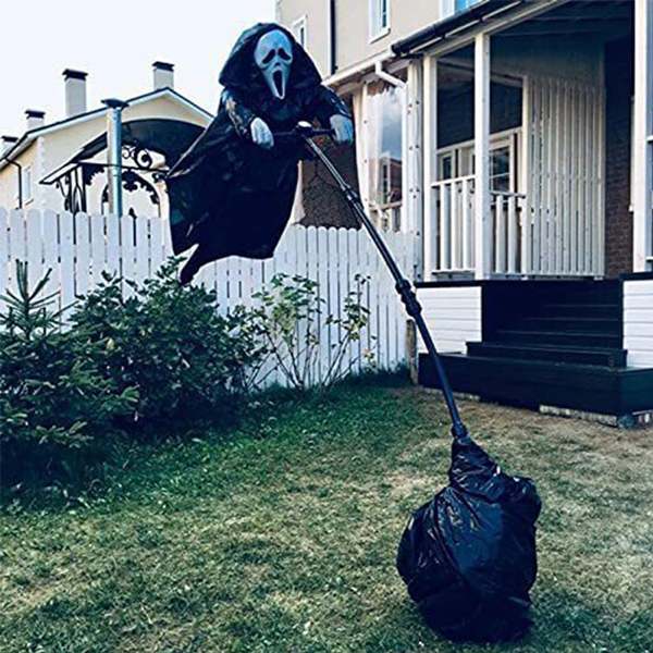 Super Scary Realistic Scarecrow Ghost Halloween Animatronics Props