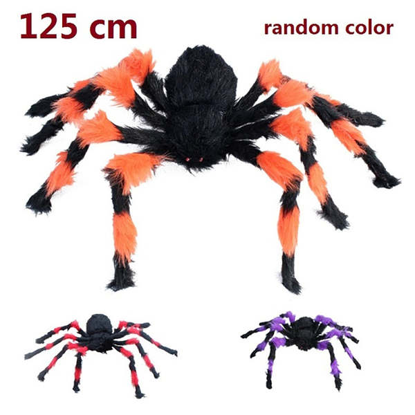 Giant Spider Prop Creepy Halloween Decoration Ideas