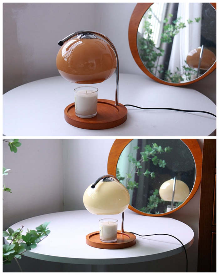 Tranquil Aromatherapy Candlestick Lamp