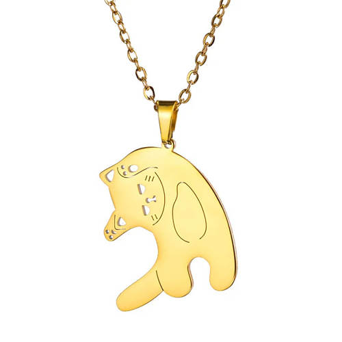 Lazy Cat Necklace