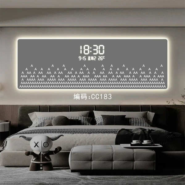Equalizer Digital LED Wall Clock