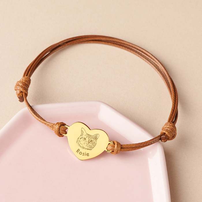 Custom Pet Portrait Bracelet