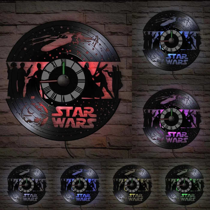 American Epic Space Opera Wall Clock