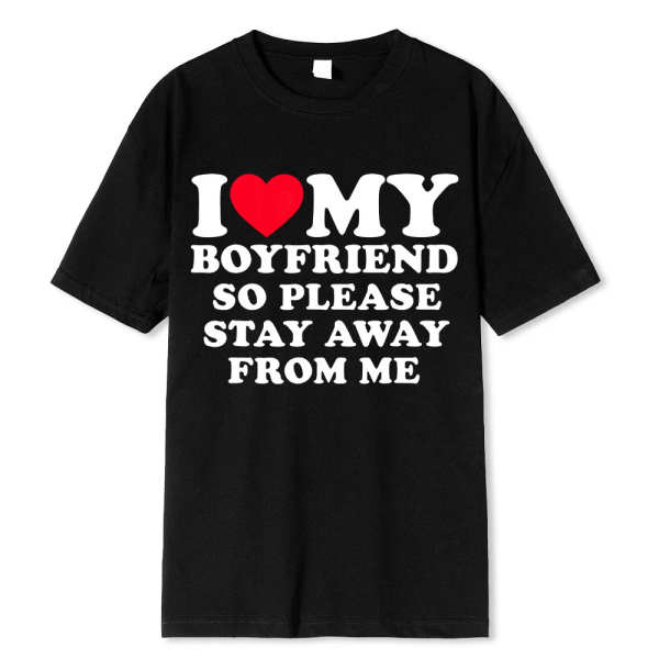 I Love My Girlfriend Boyfriend Shirt