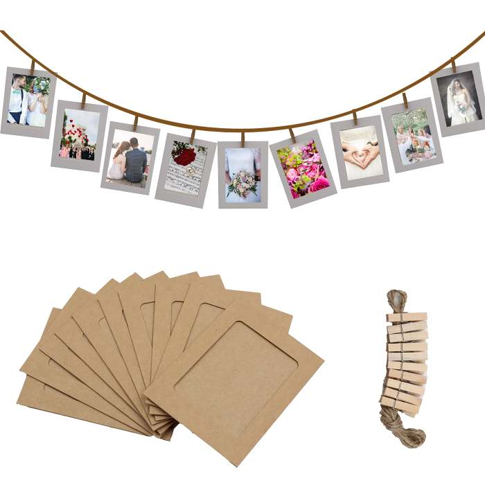 Birthday Photo Booth Props Decoration - 10 PCs