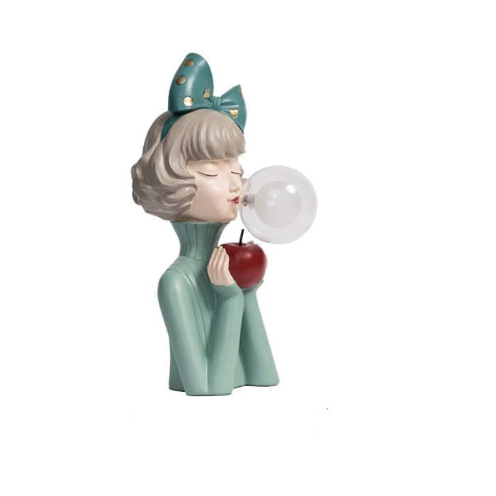 Ambient Fairy Girl Figurines Table Light