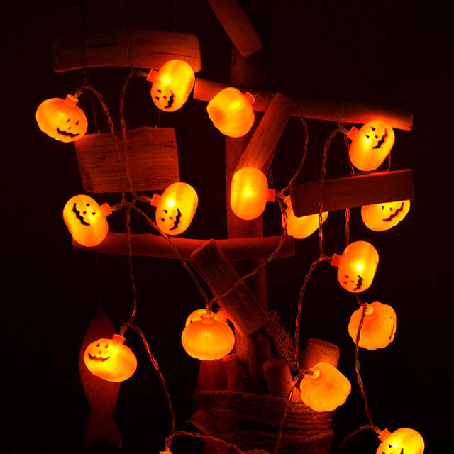 Scary Outdoor Halloween String Lights