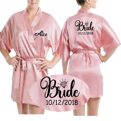 Personalized Bridal Party Robes