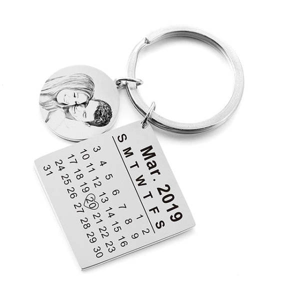 2025 Calendar Keychain Anniversary Gifts