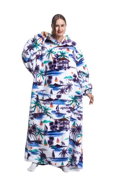 Oversized Blanket Hoodie for Adults