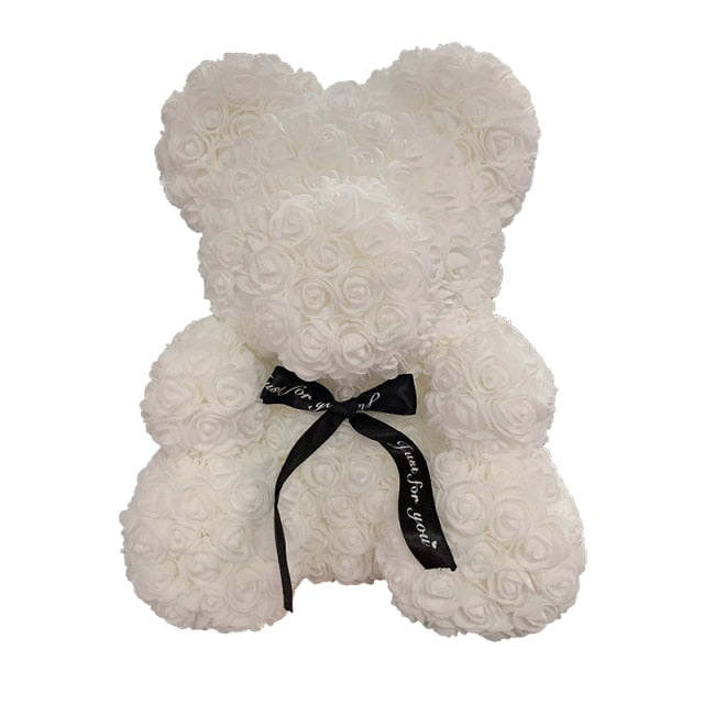 Forever Rose Teddy Bear With Gift Box