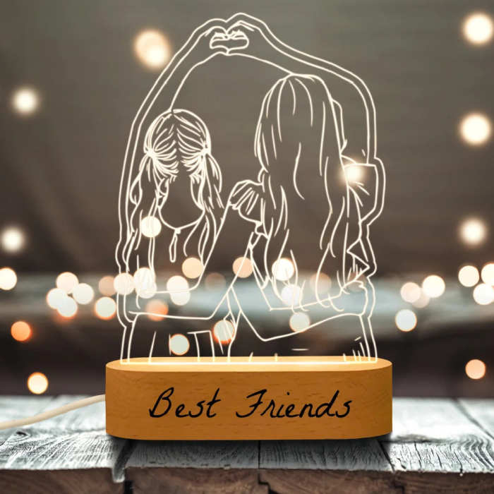 Custom 3D Photo Lamp