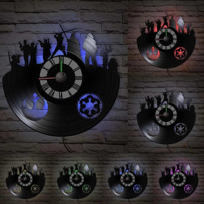 American Epic Space Opera Wall Clock