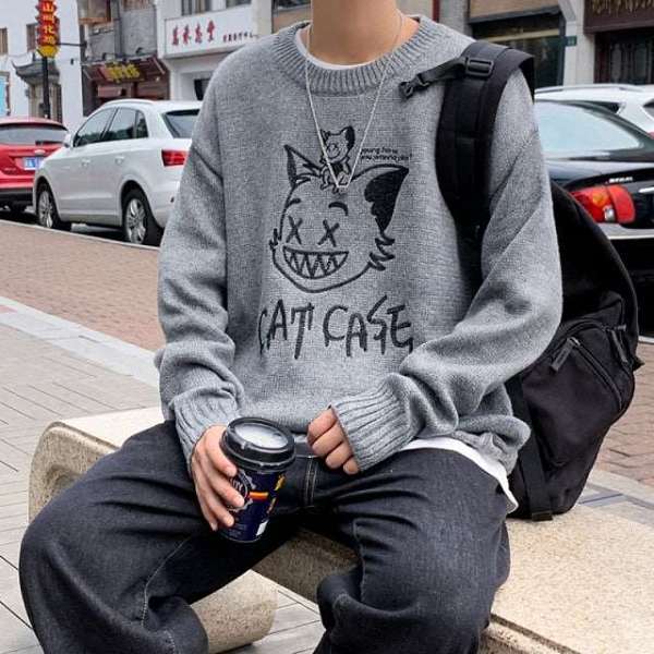 Cat Case Pullover