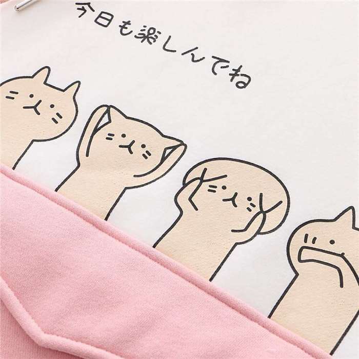 Cats Love Fish Hoodie
