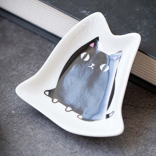 Cute Cat Seasoning Dish
