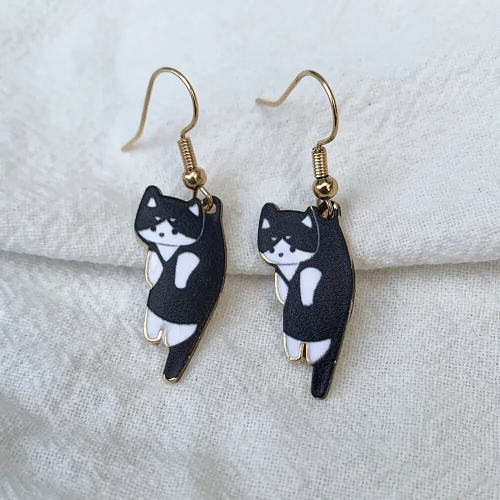 Pick Up The Cat Earrings