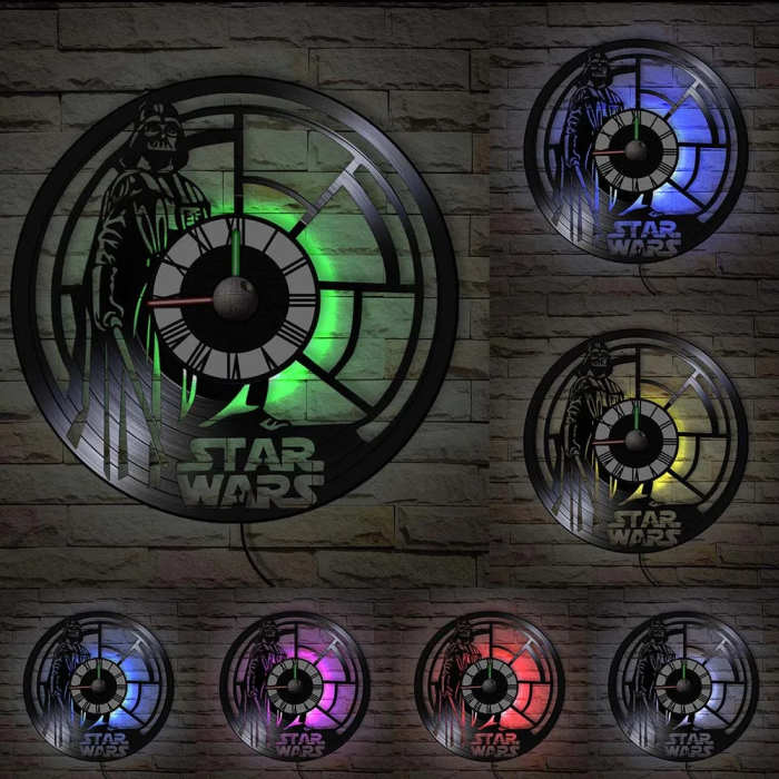 American Epic Space Opera Wall Clock
