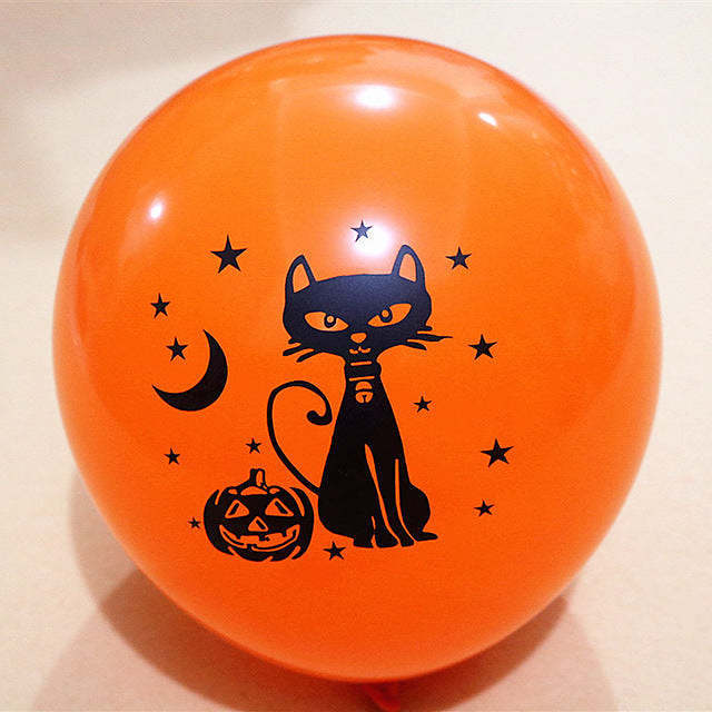 Halloween Latex Balloons Party Decorations 10 Pcs/Set