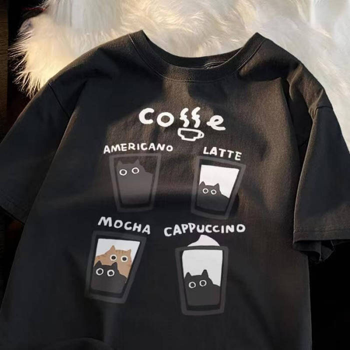 Coffee Cat T-Shirt