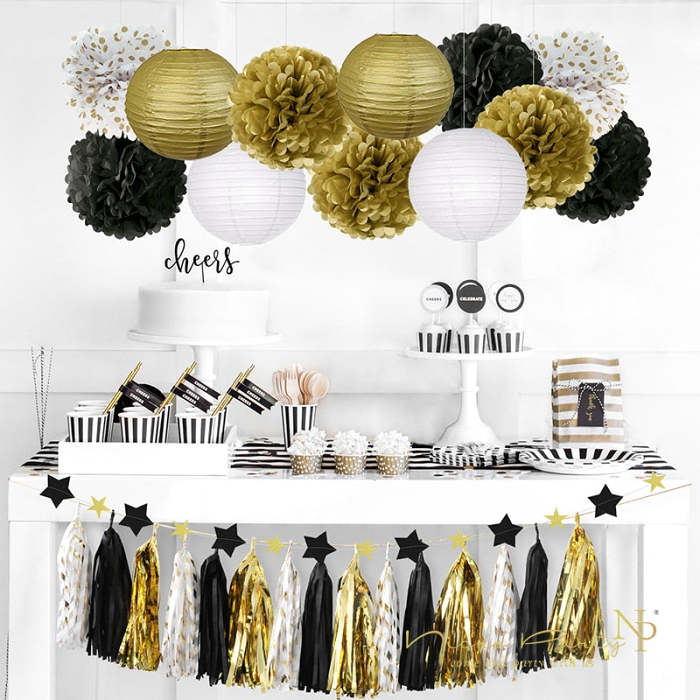 Graduation Party Decoration Kit - 28 PCs