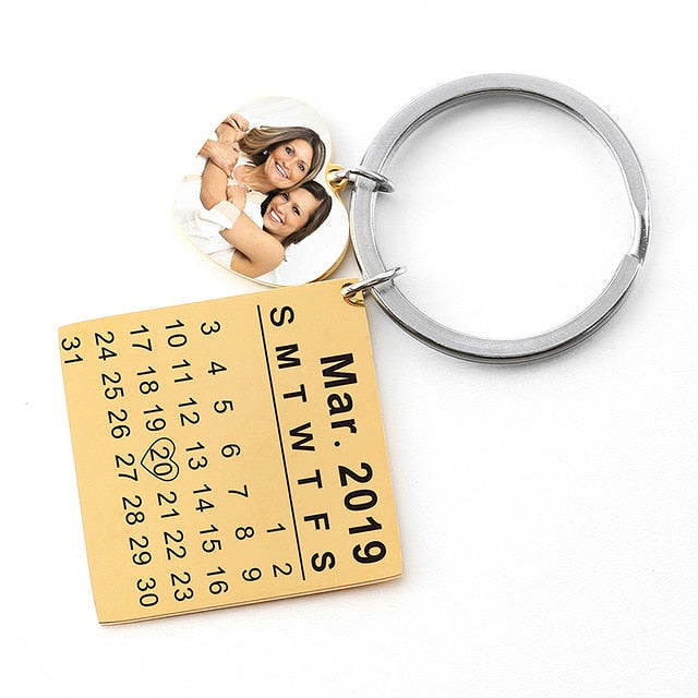 2025 Calendar Keychain Anniversary Gifts