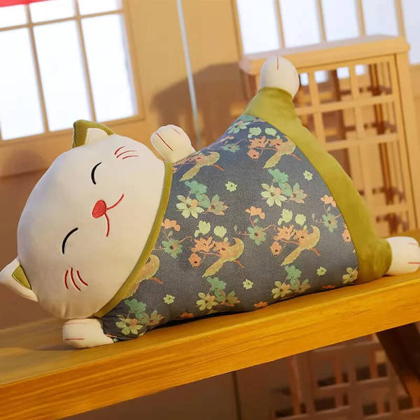 Lucky Cat Pillow