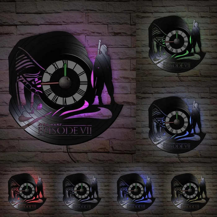 American Epic Space Opera Wall Clock