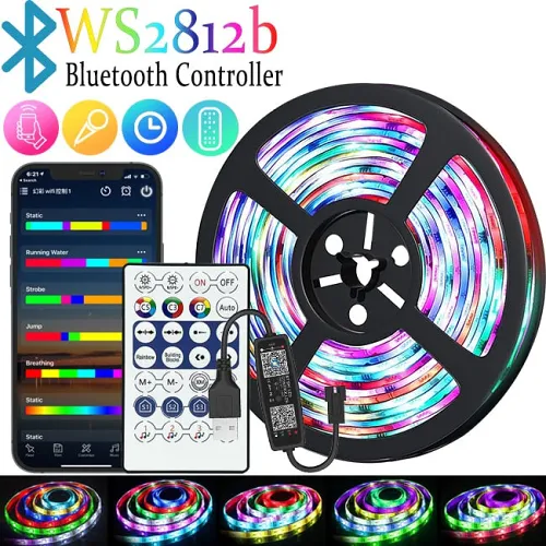 Smart Upgraded LED Strip Lights 100ft Music Sync