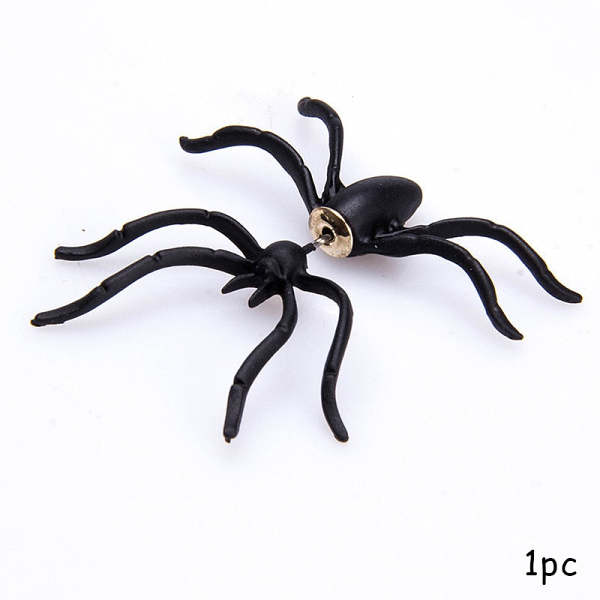 Halloween Spider Charm Earrings