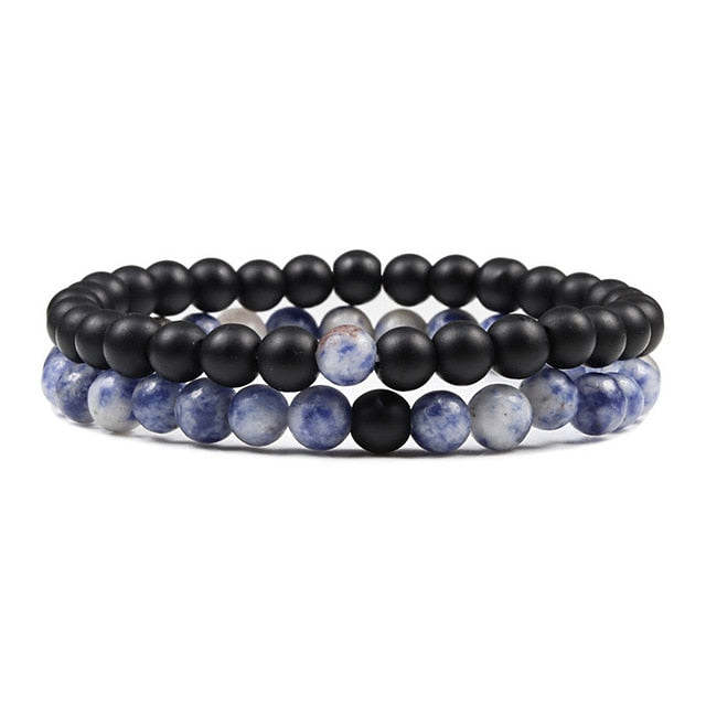 Sodalite Couple Bracelets