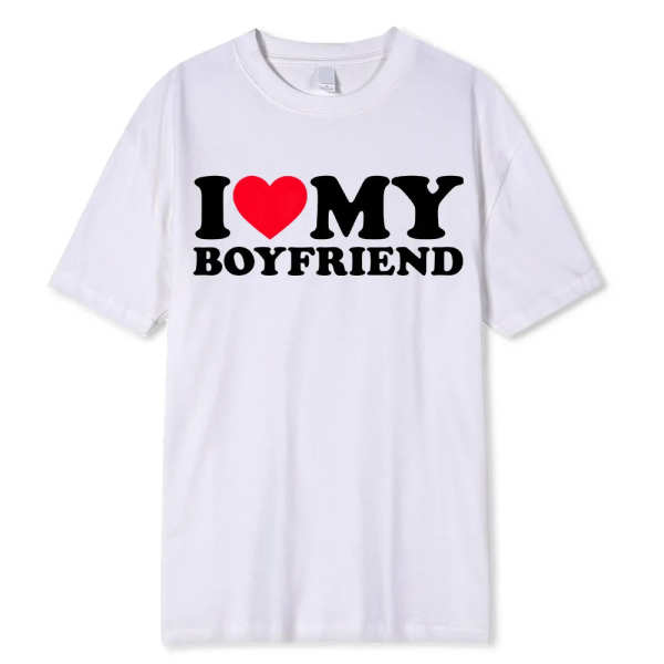 I Love My Girlfriend Boyfriend Shirt