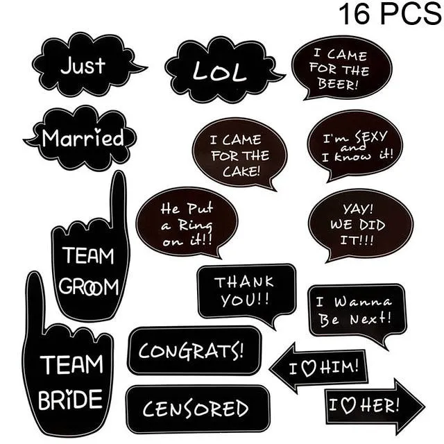 Bachelorette Party Decorations Photo Booth Props