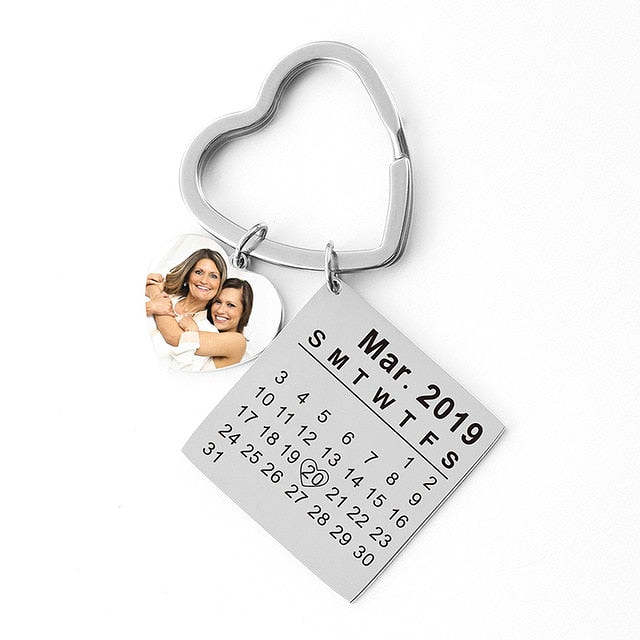 2025 Calendar Keychain Anniversary Gifts