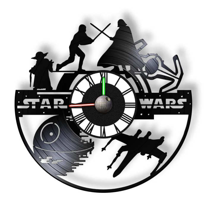 American Epic Space Opera Wall Clock