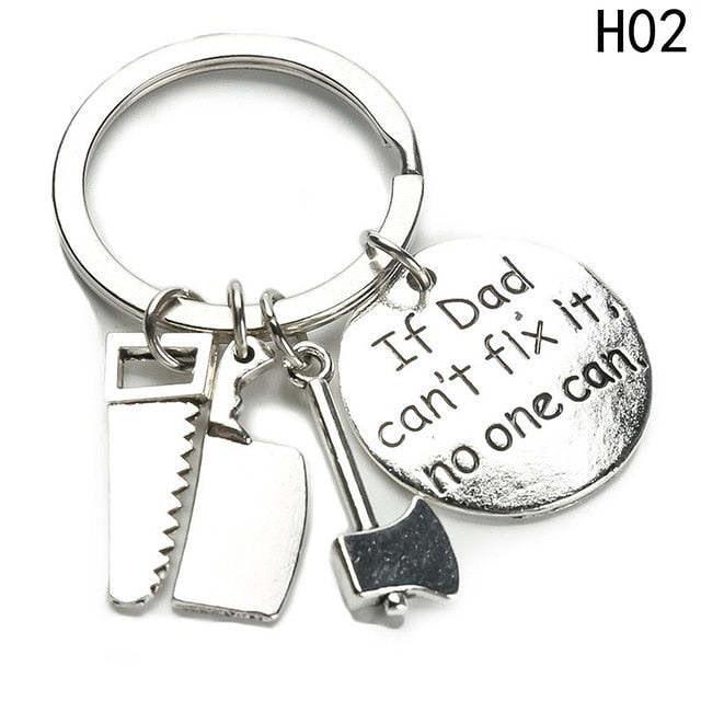 If Dad Can't Fix It No One Can Keychains For Dad