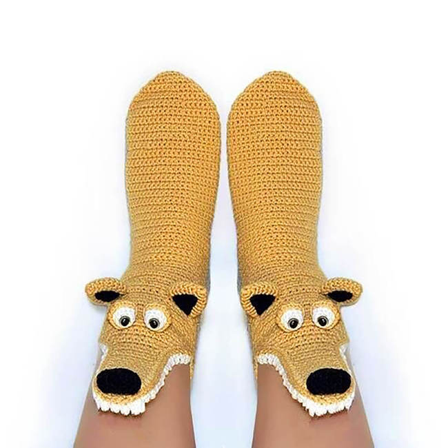 Dog Biting Socks