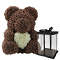 40cm brown white box