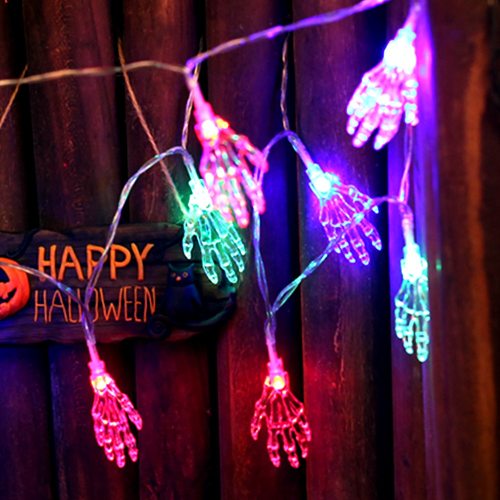 Scary Outdoor Halloween String Lights