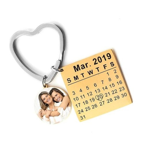 2025 Calendar Keychain Anniversary Gifts