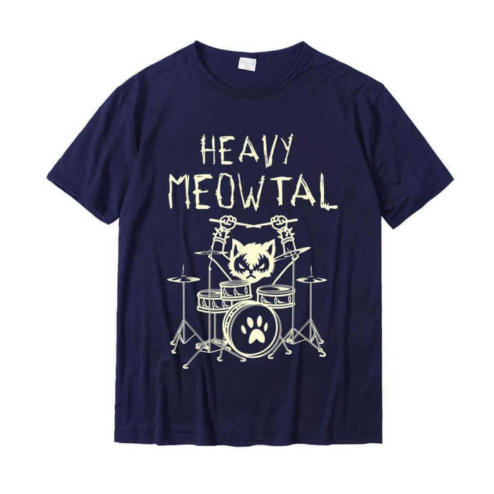 Heavy Meowtal T-Shirt