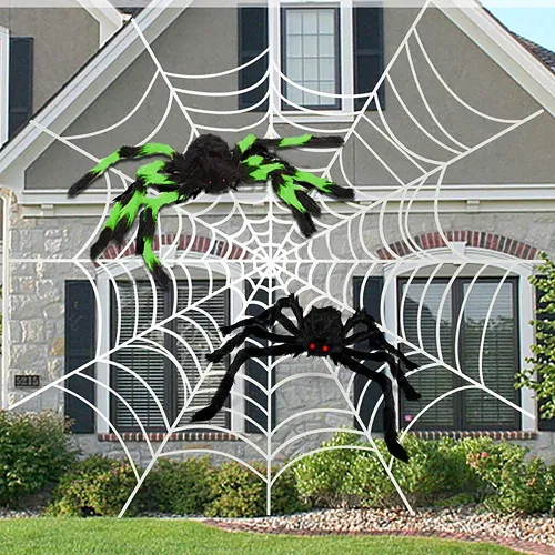 Giant Spider Prop Creepy Halloween Decoration Ideas