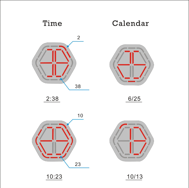 LED Bamboo Wood Watches