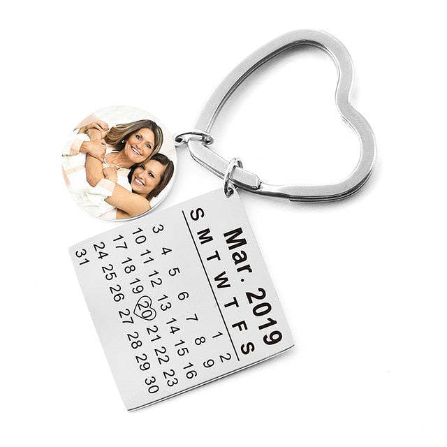 2025 Calendar Keychain Anniversary Gifts